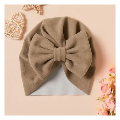 Baby Solid Bowknot Hat