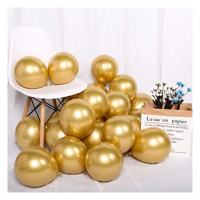 10Pcs Metallic Chrome Balloons Birthday, Wedding, Graduation Season Decoration