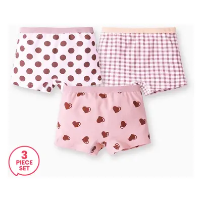 3-Pack Toddler/Kid Girl Cotton Childlike Underwear