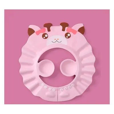 Baby Shower Caps Shampoo Cap Wash Hair Kids Bath Visor Hats Adjustable Shield Waterproof Ear Pro