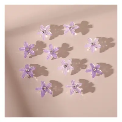 10-PACK Toddler/Kid Flower-shaped Hair Clip for Girl