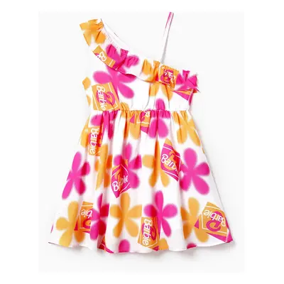 Barbie Mommy and Me Allover Print Floral Dress