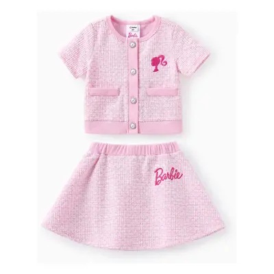 Barbie Toddler/Kid Girl Sweet pc Secret Button Top OR pc Dress