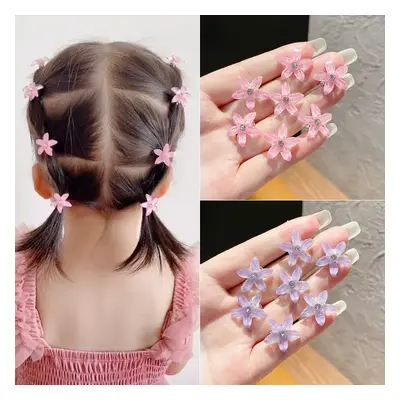 10-PACK Toddler/Kid Flower-shaped Hair Clip for Girl