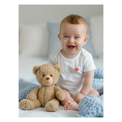 Baby Boy/Girl 95% Cotton Bear Temp-Sensing Print Romper