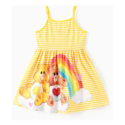 Care Bear Baby/Toddler Girl Naiaâ¢ 1pc Colorful Striped or Allover Print Cami Dress