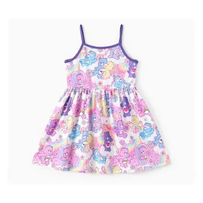 Care Bear Baby/Toddler Girl Naiaâ¢ 1pc Colorful Striped or Allover Print Cami Dress