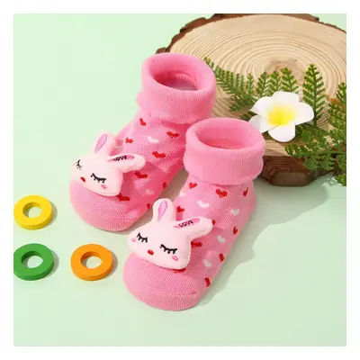 Baby Cartoon Animal Fruit Three-dimensional Socks