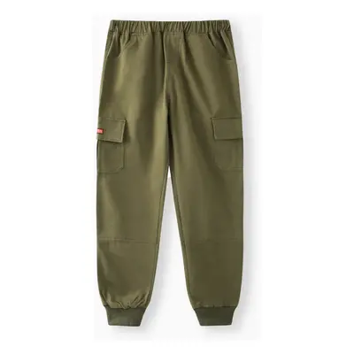 Kid Boy Casual Pocket Design Cotton Cargo Pants