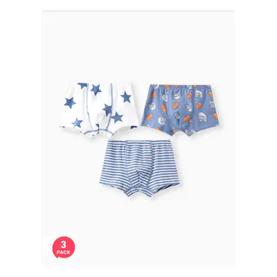 3PCS Boy's Casual Ball Underwear Se