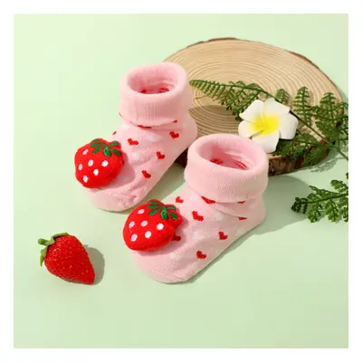 Baby Cartoon Animal Fruit Three-dimensional Socks