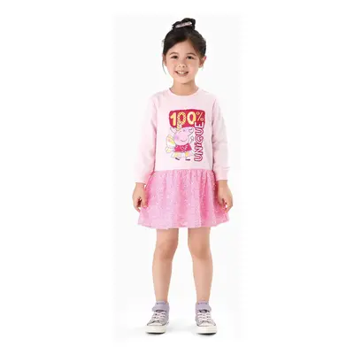 Peppa Pig Toddler Girl Butterfly Sequin Dress