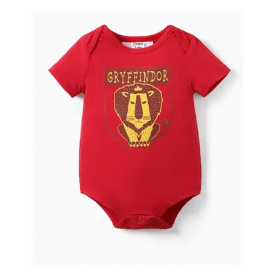 Harry Potter 1pc Baby Boy/girl College Badge Pattern Romper