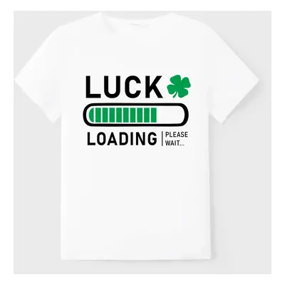 St. Patrick's Day Family Matching Cotton Tee Short-sleeve Tops