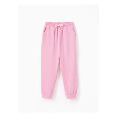 Kid Boy/Girl Casual Cotton Elasticized Pocket Pants