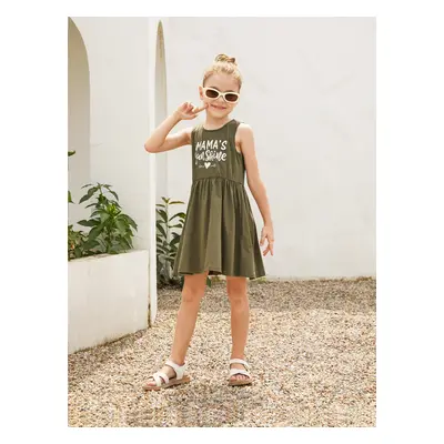 Mommy and Me 95% Cotton Sleeveless Dresses