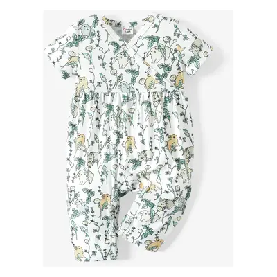 Baby Girl Clothes Floral Print Jumpsuit