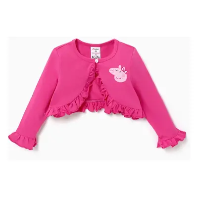 Peppa Pig Toddler Girl Long-sleeve Fungus Coat