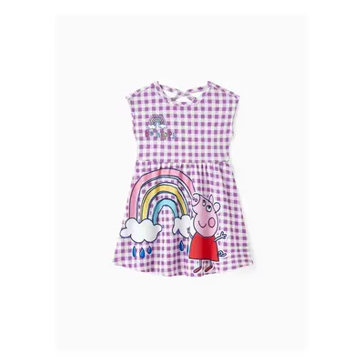 Peppa Pig Toddler Girl Character Print Dress