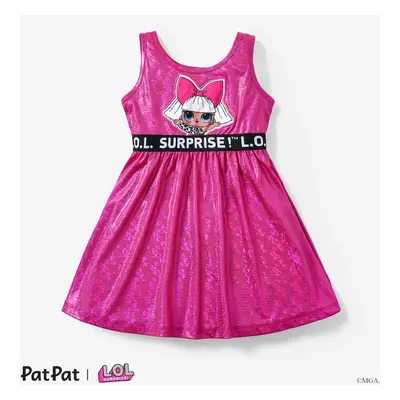 L.O.L. SURPRISE! Toddler Girl/Kid Girl Laser embroidered pattern dress