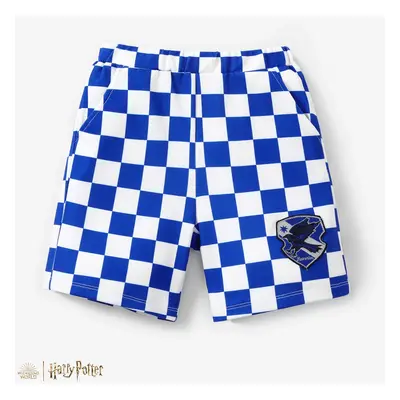 Harry Potter Toddler/Kid Boy 1pc Chess Grid pattern Preppy style Polo Shirt or Shorts