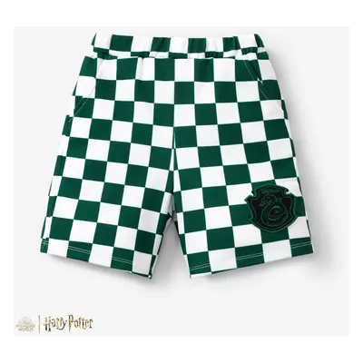 Harry Potter Toddler/Kid Boy 1pc Chess Grid pattern Preppy style Polo Shirt or Shorts