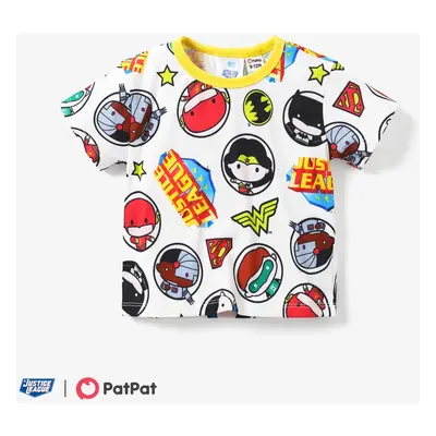 Justice League 1pc Baby Boys Character Print T-shirt/Overalls