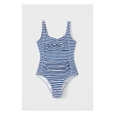 Sexy Stripe Family Swimwear for Unisex - Tight Fit Polyester Spandex Matching Outfits