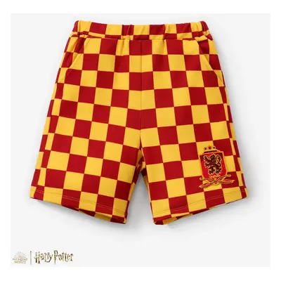 Harry Potter Toddler/Kid Boy 1pc Chess Grid pattern Preppy style Polo Shirt or Shorts