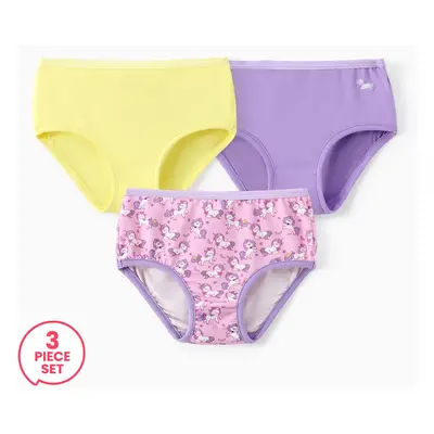 3-Pack Toddler Girl Bamboo Unicorn Print Underwear