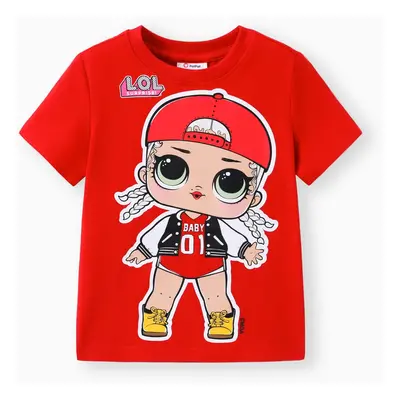 L.O.L. SURPRISE! Toddler/Kid Girl Cotton Character Print Short-sleeveTee