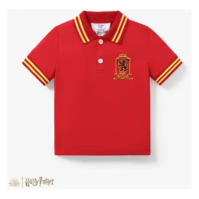 Harry Potter Toddler/Kid Boy 1pc Chess Grid pattern Preppy style Polo Shirt or Shorts