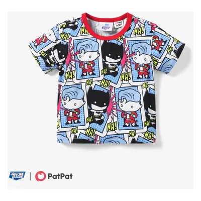 Justice League 1pc Baby Boys Character Print T-shirt/Overalls