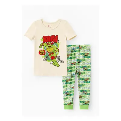 Teenage Mutant Ninja Turtle Toddler/Kid Boy 2pcs Bamboo Snug-Fitting Pajama Set