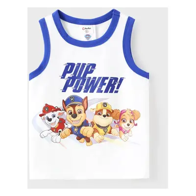 PAW Patrol Toddler Boy 1pc Chase Marshall Skye And Rubble Cotton Tank Top