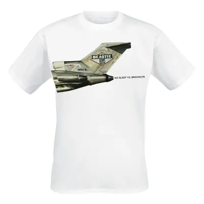 Beastie Boys No Sleep Til Brooklyn Plane T-Shirt white