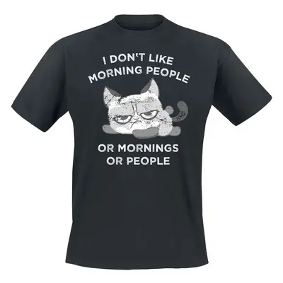 Tierisch I Don’t Like Morning People... T-Shirt black