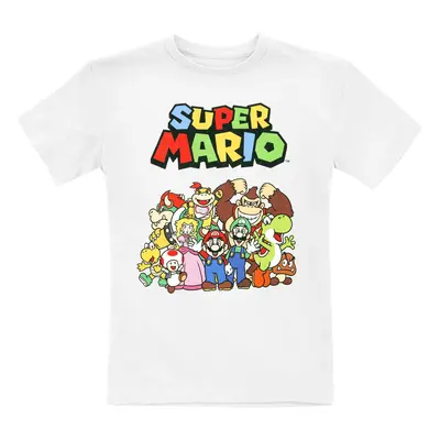 Super Mario Kids - Characters T-Shirt white