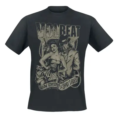 Volbeat Outlaw Gentlemen & Shady Ladies - Anniversary T-Shirt black