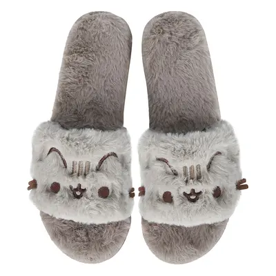 Pusheen The Cat Slipper brown