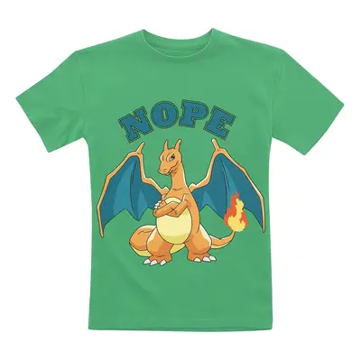 Pokémon Kids - Charizard - Nope T-Shirt green