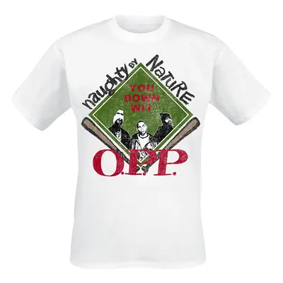 Naughty by Nature Vintage OPP T-Shirt white