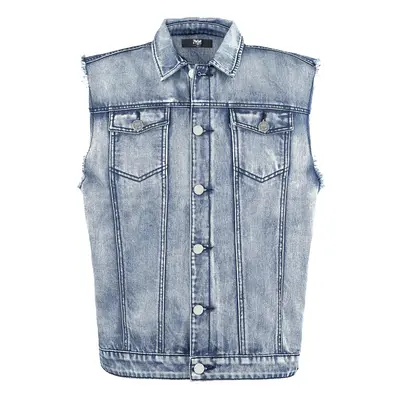 Black Premium by EMP Life Of An Easy Rider Vest blue