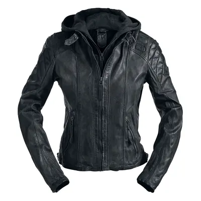 Gipsy Chasey Leather Jacket black