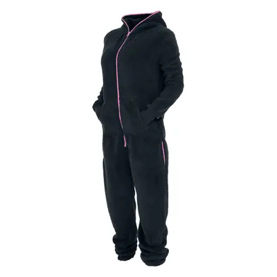 Urban Classics Ladies Teddy Jumpsuit Overall black