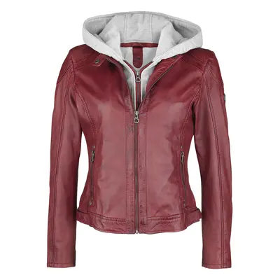 Gipsy Angy S18 LAMAS Leather Jacket red