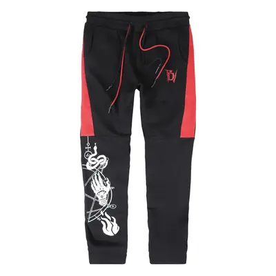 Diablo 4 - Signs Tracksuit Trousers black red