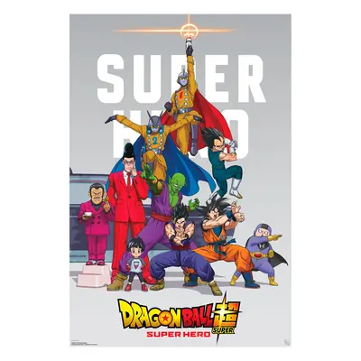 Dragon Ball Hero - Group Poster multicolour