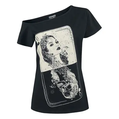 Heartless Tarot Top T-Shirt black