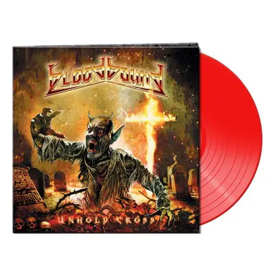 Bloodbound Unholy cross LP red